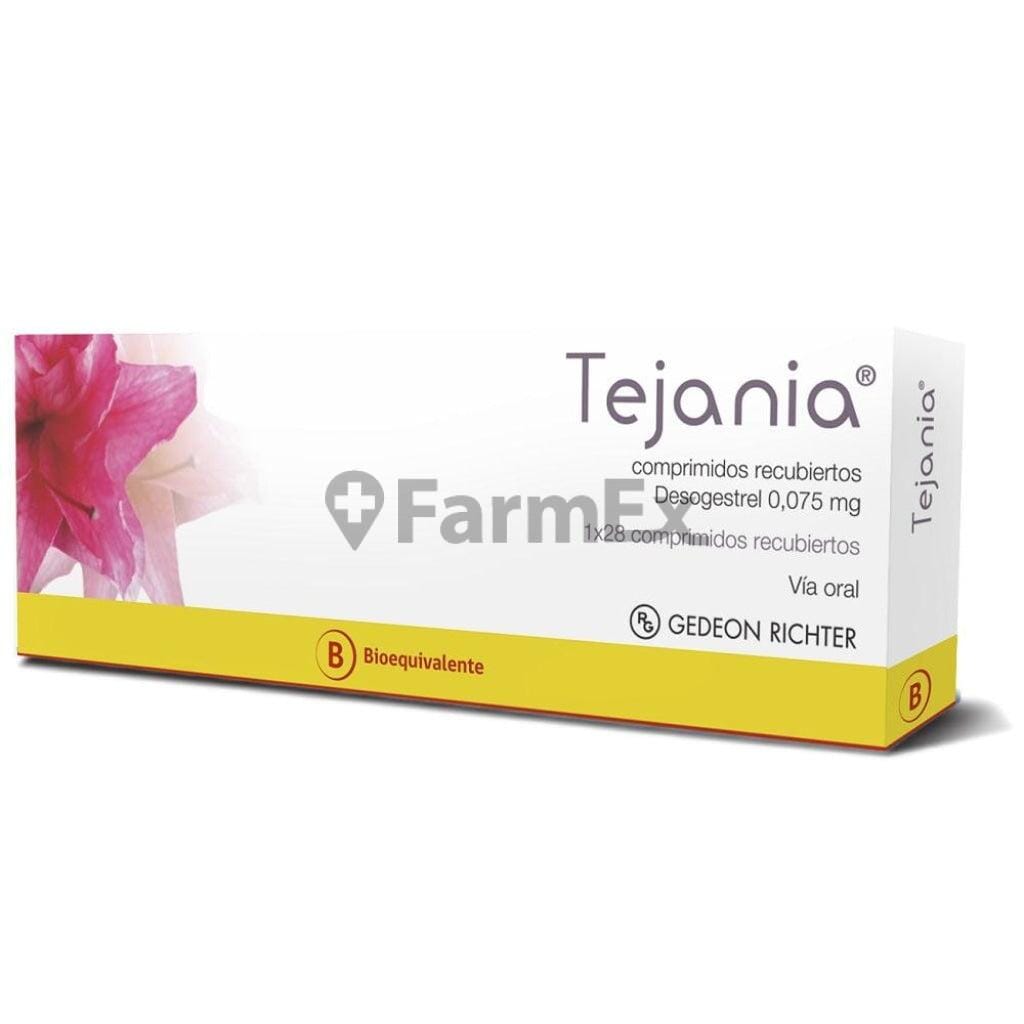 Tejania 0,075 mg x 28 comprimidos Farmex-BanMedica-Persistente